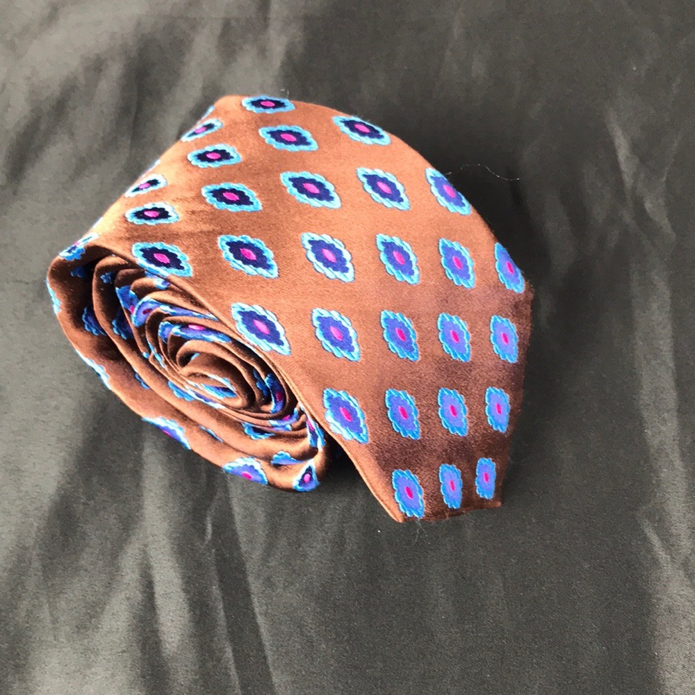 Ted Baker London brown Silk Tie